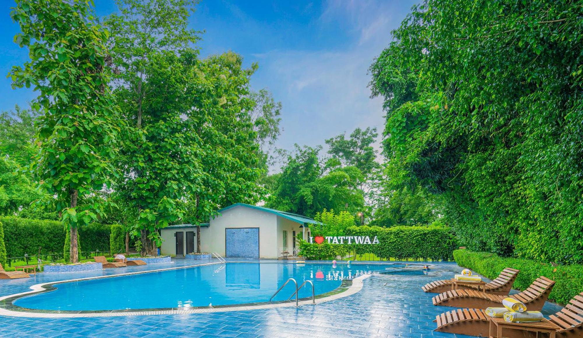The Tattwaa Corbett Spa And Resort Rámnagar Kültér fotó