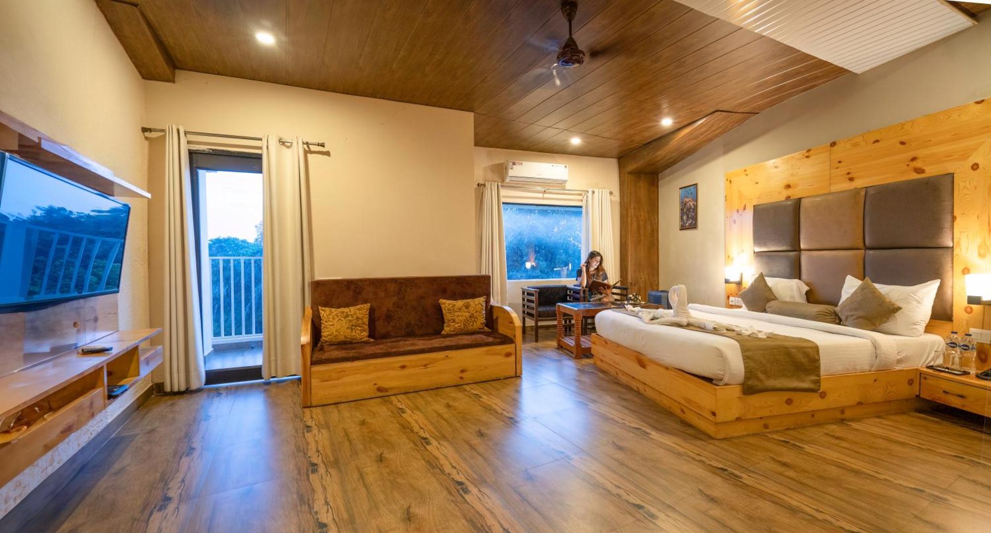 The Tattwaa Corbett Spa And Resort Rámnagar Kültér fotó